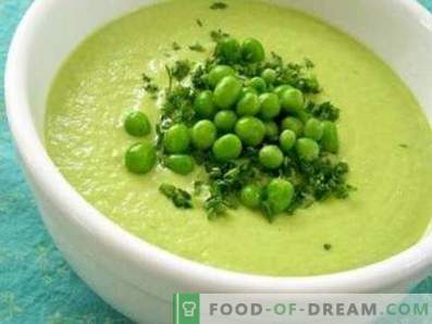 Green Pea Cream Soup