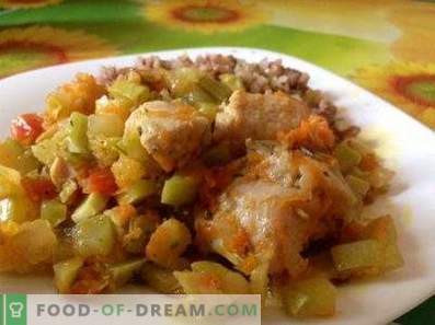 Chicken Breast Stewed with Vegetables