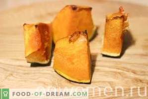 Pumpkin Baked in the Oven Chunks