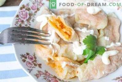 Dumplings with cabbage