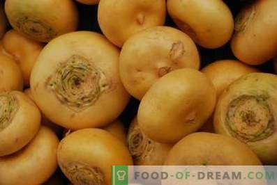 How to store turnips